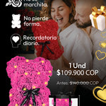 oso de rosas